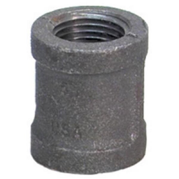 Homecare Products 8700133104 .5 in. Malleable Iron Pipe Fitting Black Coupling HO569331 - main